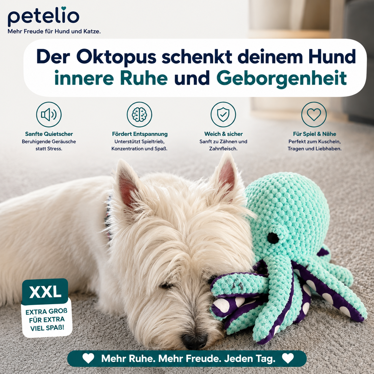 CalmOcto™ | Spielen und entspannen in einem