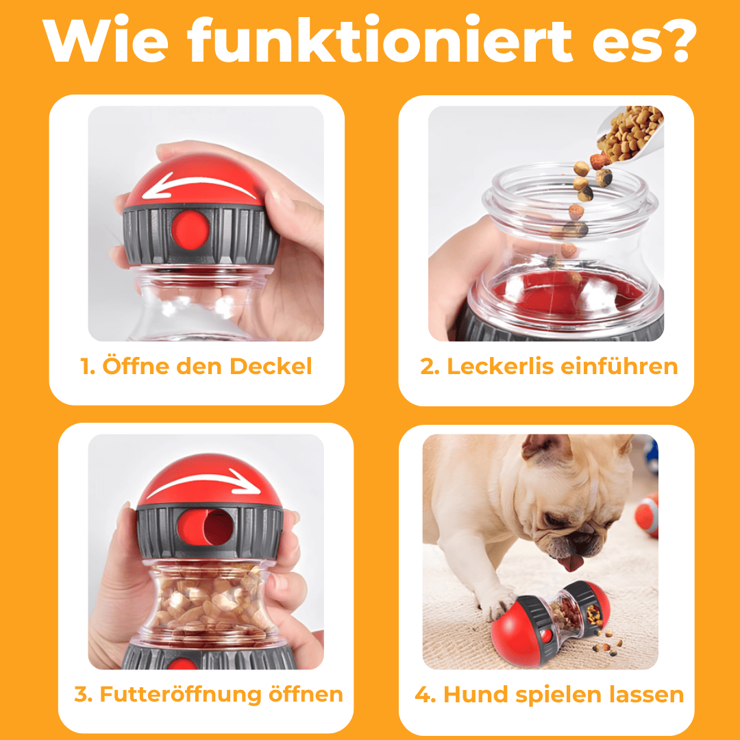 SnackFreund – Der spielerische Snackspender für Hunde