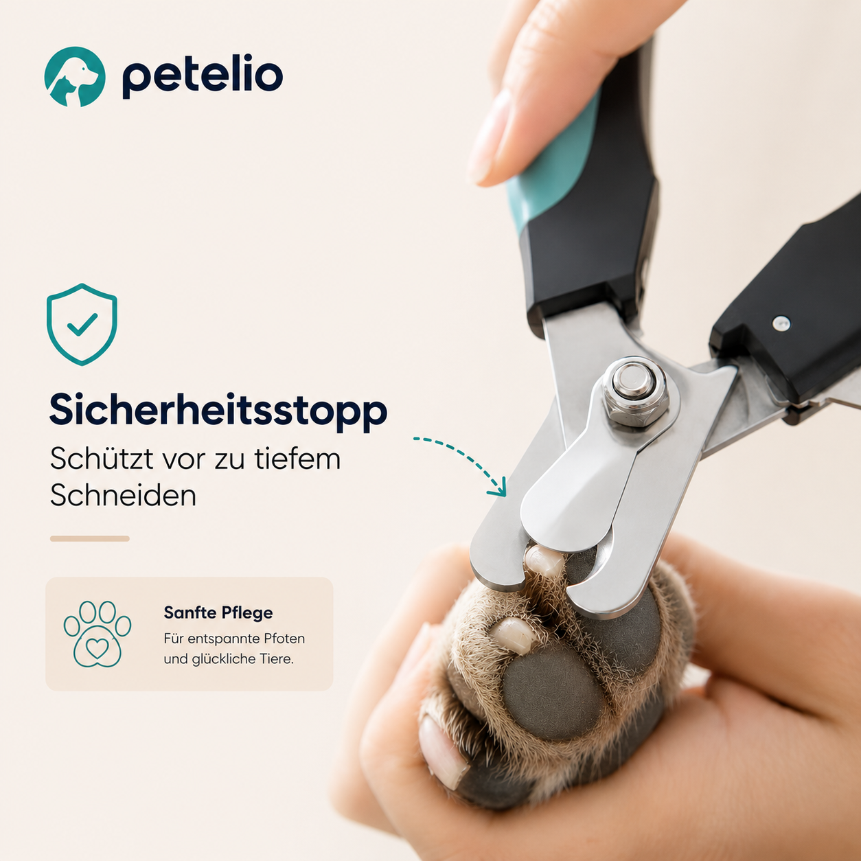 SafeClip™ | Professioneller Krallenschneider mit Sicherheitsstopp