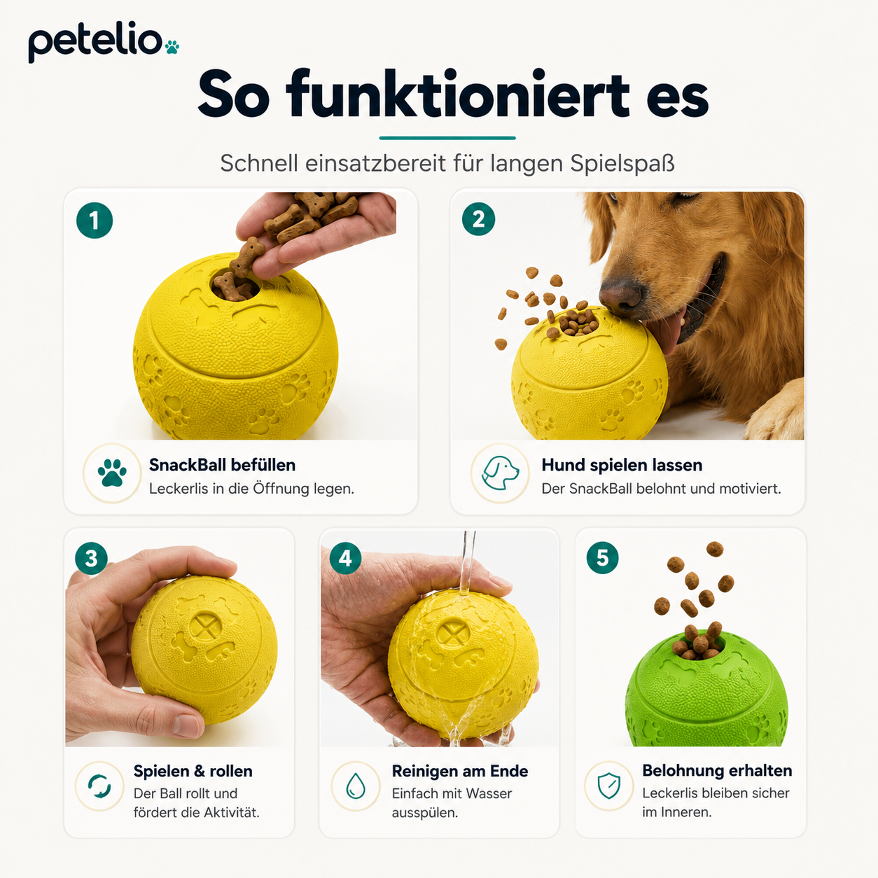 TreatBall™ | Leckerlis verdienen macht schlauer