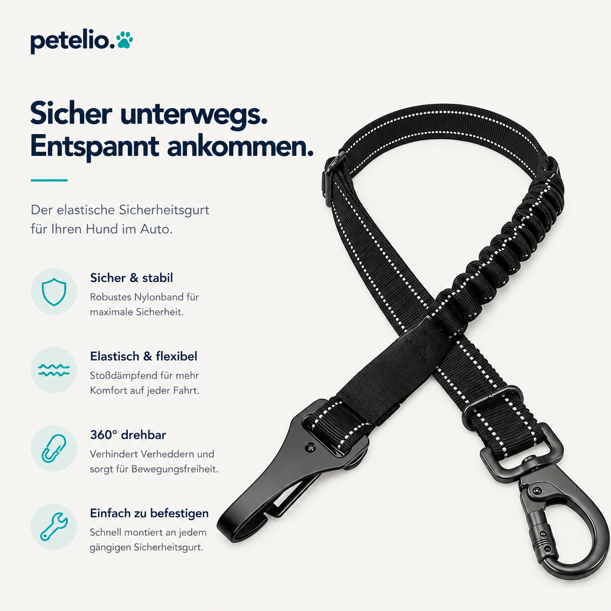 SafeRide™ | Sicherheitsgurt mit BungeeDämpferSaf