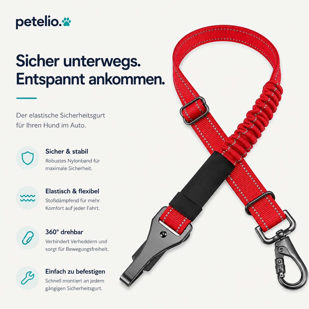 SafeRide™ | Sicherheitsgurt mit BungeeDämpferSaf