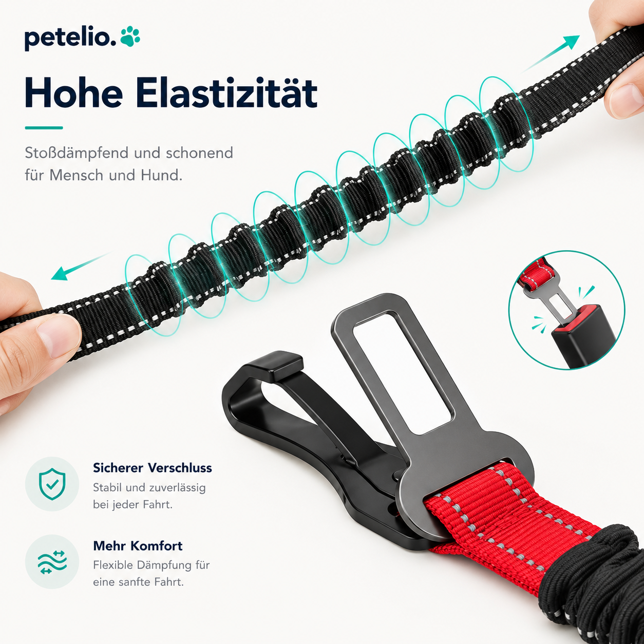 SafeRide™ | Sicherheitsgurt mit BungeeDämpferSaf