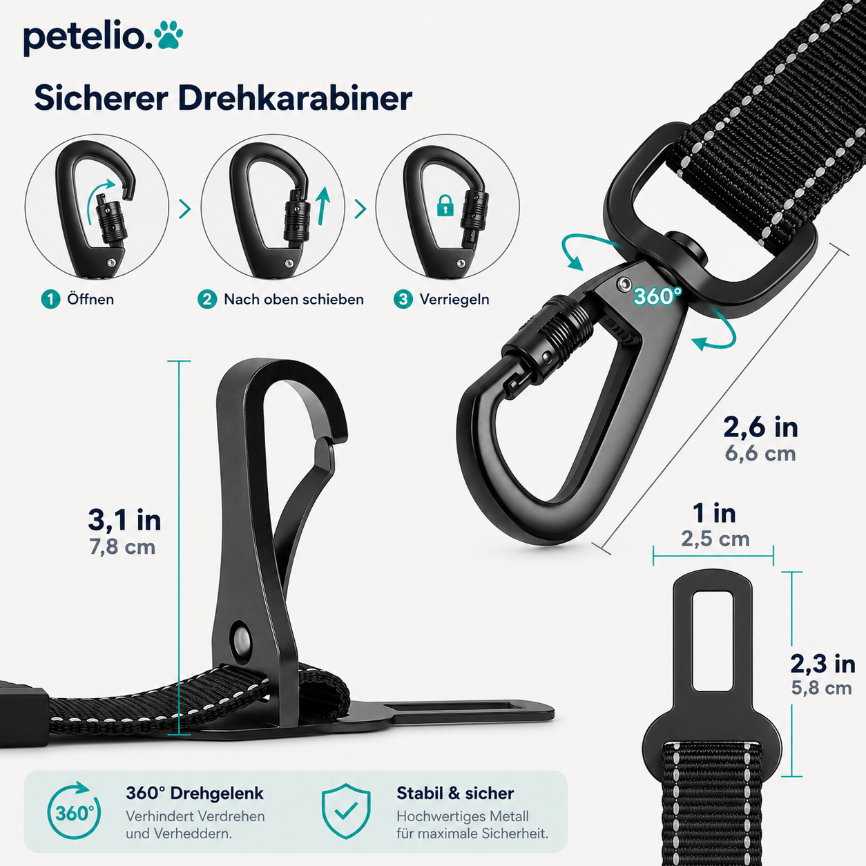 SafeRide™ | Sicherheitsgurt mit BungeeDämpferSaf