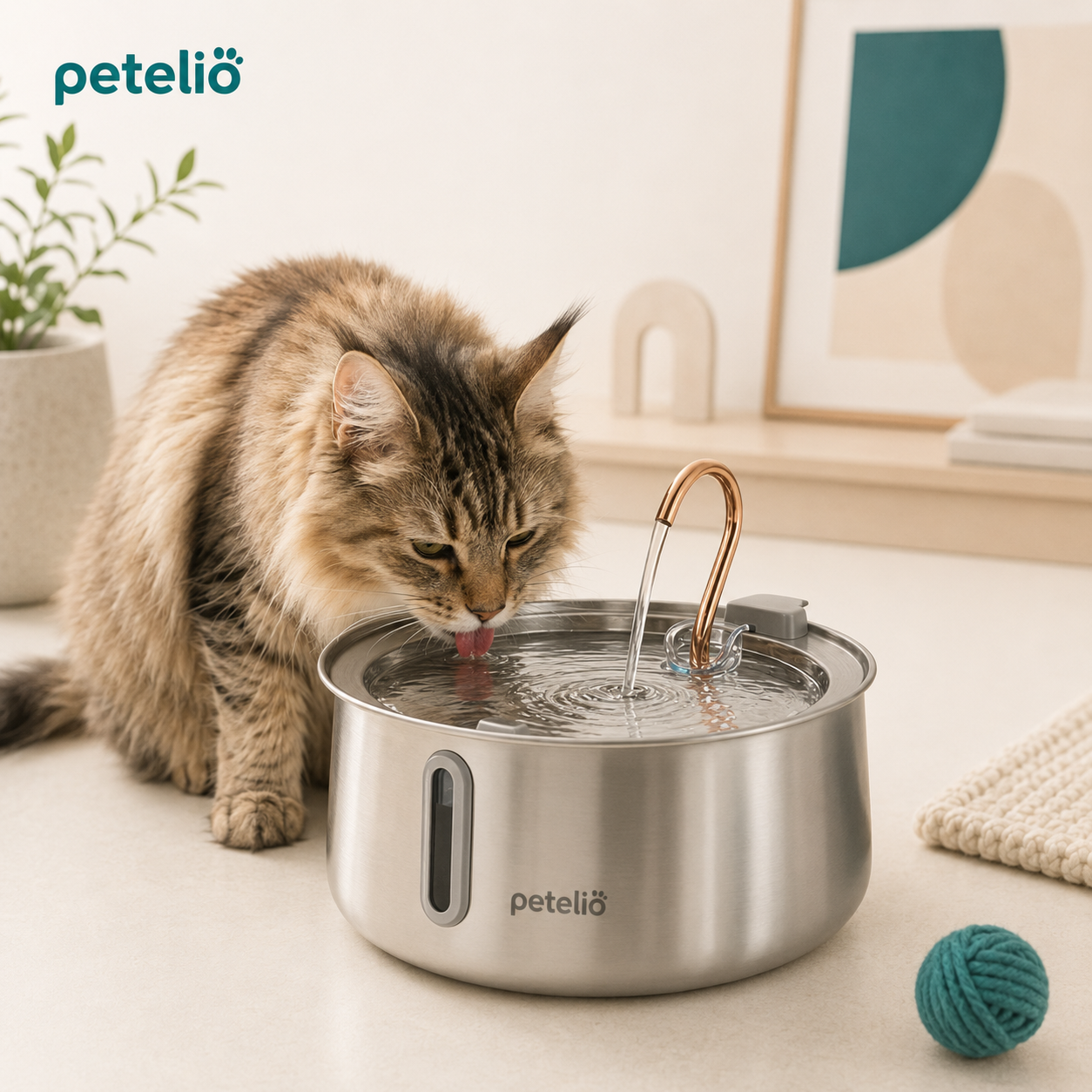 FreshFlow™ | Frisches Wasser für deine Katze