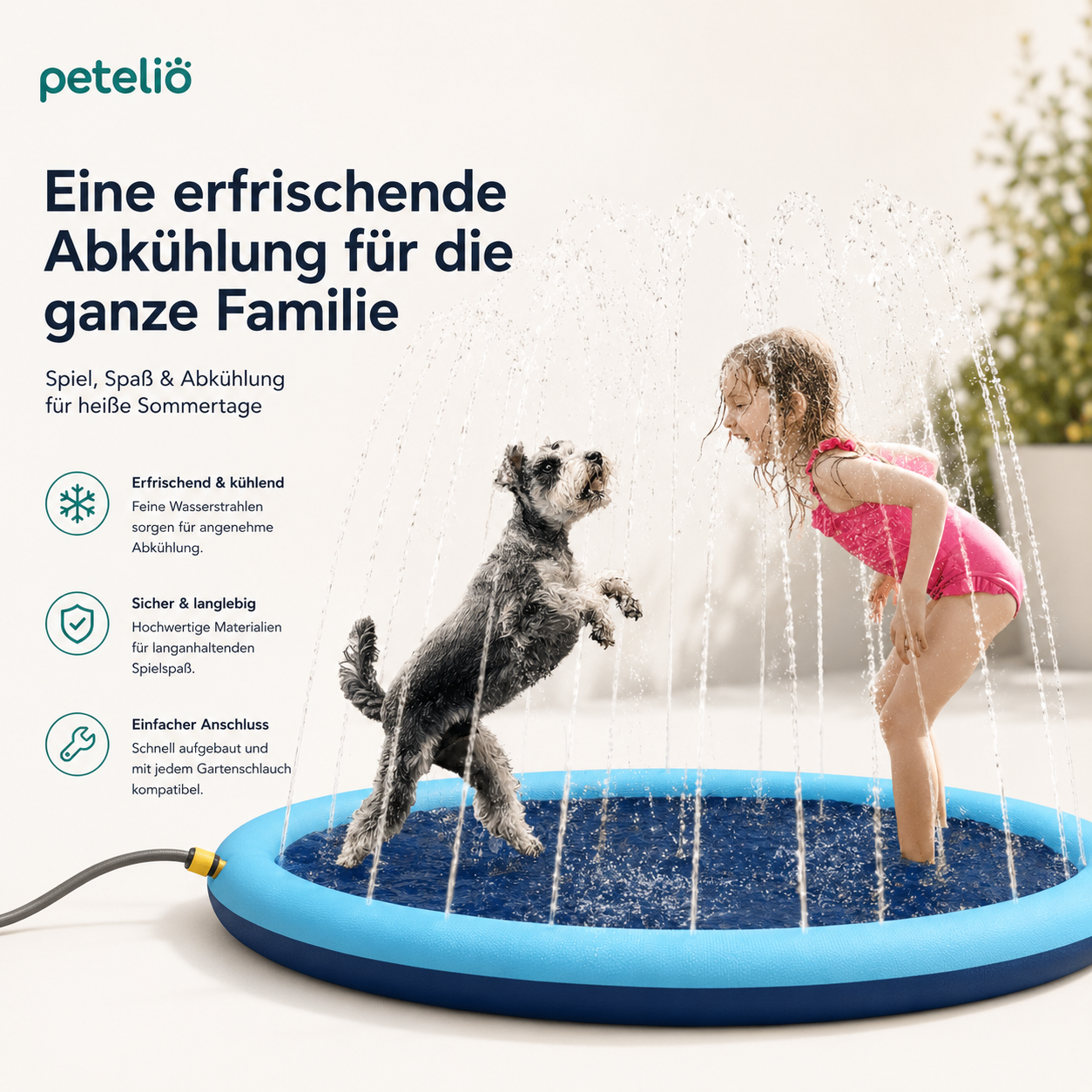 SplashPad™ | Abkühlung und Spaß im Garten