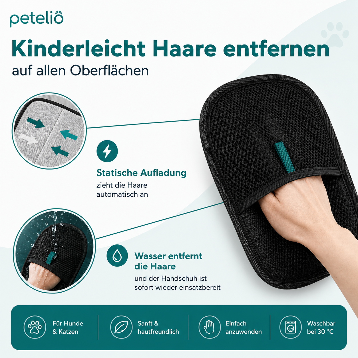 FurMagnet™ | Tierhaare weg in Sekunden