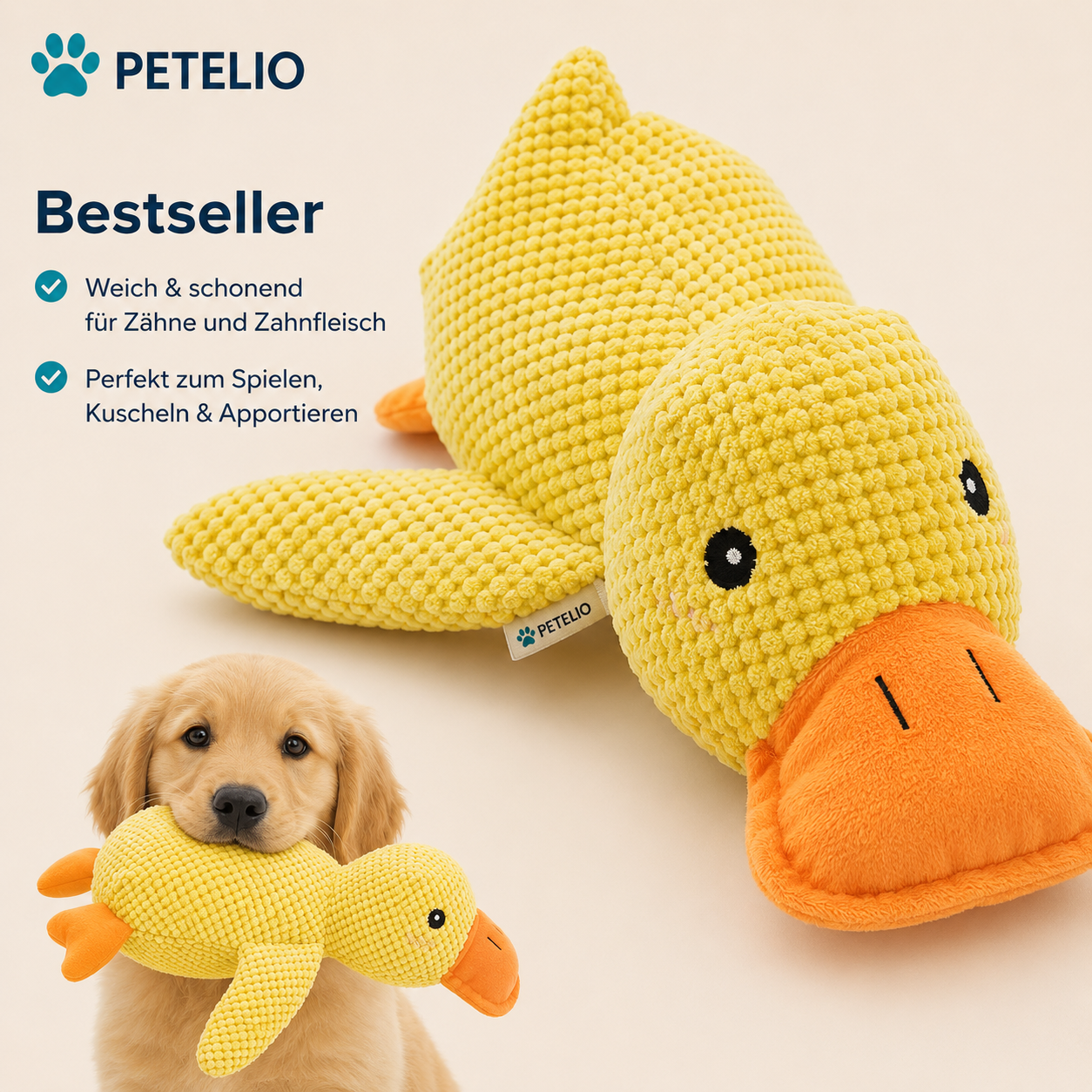 CalmDuck™ | Innere Ruhe für deinen Hund