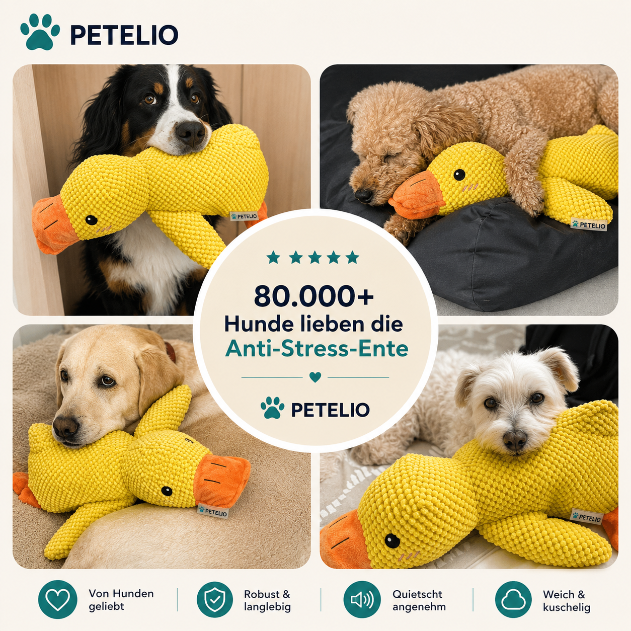 CalmDuck™ | Innere Ruhe für deinen Hund
