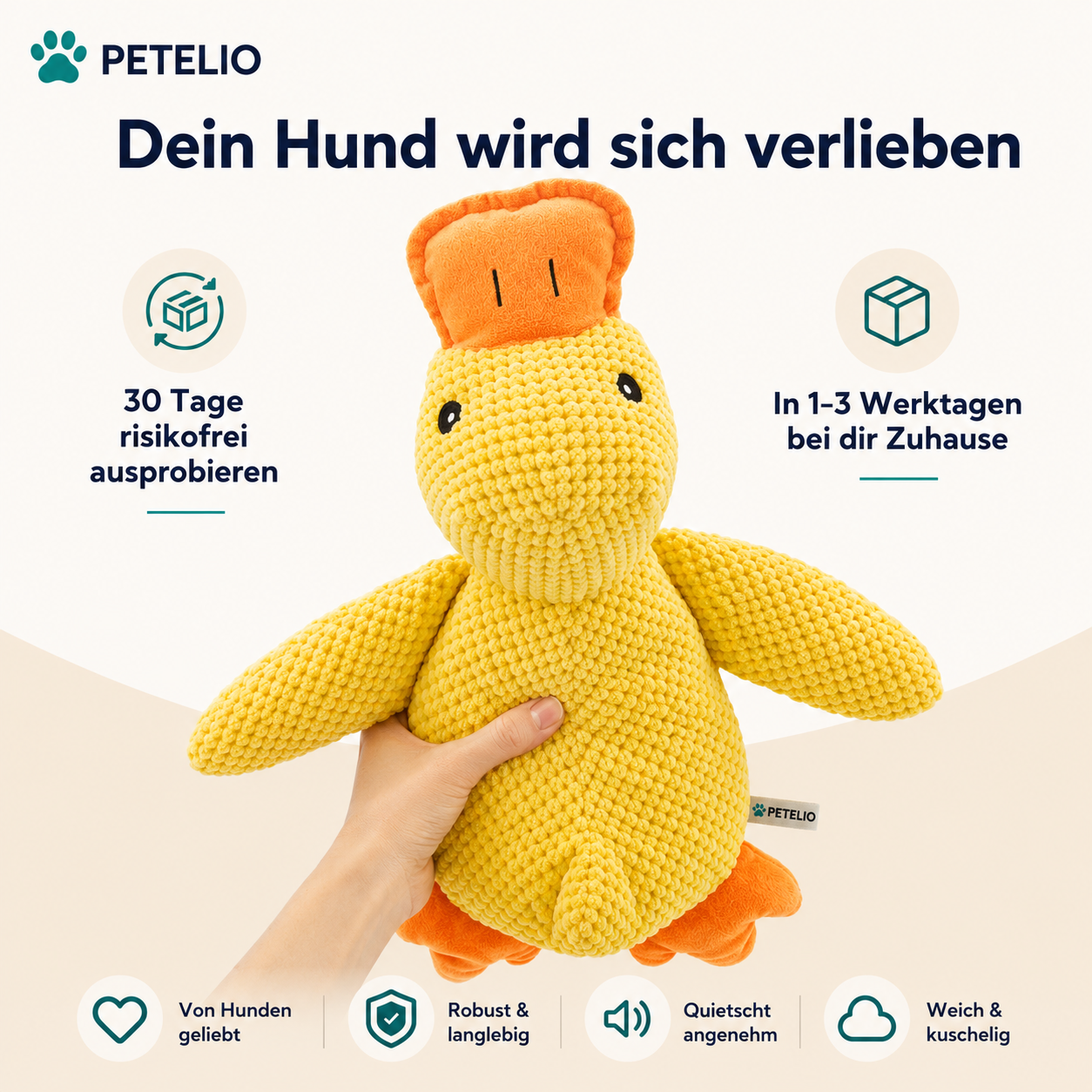 CalmDuck™ | Innere Ruhe für deinen Hund