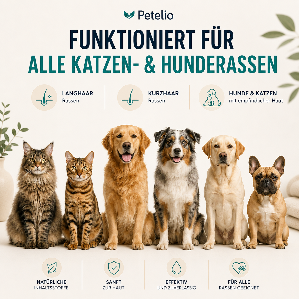 Zecken & Flohhalsband | Für Hunde & Katzen